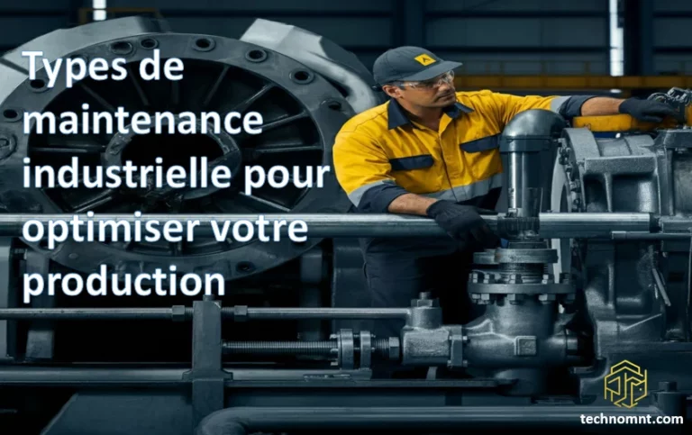 Types de maintenance industrielle